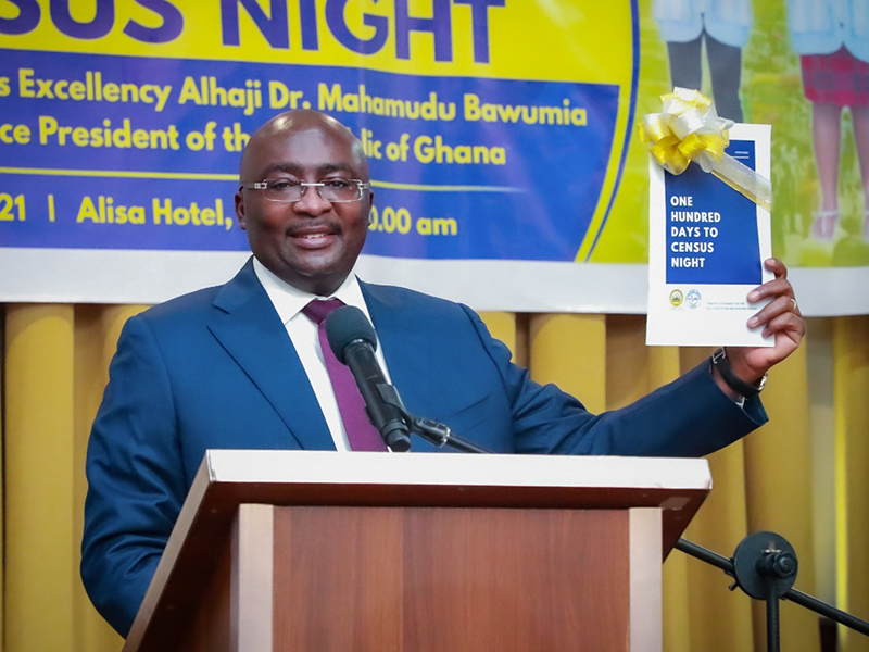 100 Days to Census Night Launched by His Excellency Alhaji Dr. Mahamudu Bawumia